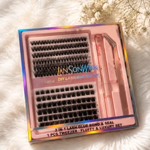 طقم تركيب الرموش الذاتي (DIY Lash Master Kit - LANSONWINK)
